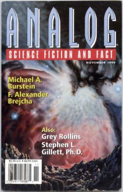 Astounding Stories 840 - Space - November 1999 - Galaxy - Planet - Canyon