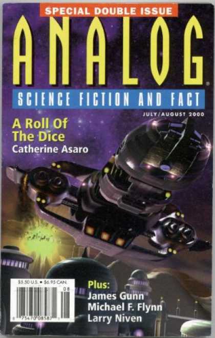 Astounding Stories 848 - Julyaugust 2000 - A Roll Of The Dice - Space Crafts - Space - Galaxy