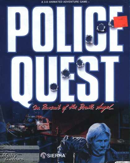 Atari ST Games - Police Quest: In Pursuit of the Death Angel