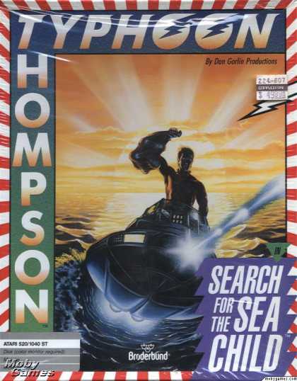Atari ST Games - Typhoon Thompson in Search for the Sea Child