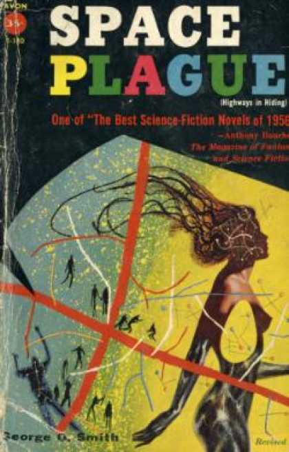 Avon Books - Space Plague (avon T-180) - George O. Smith