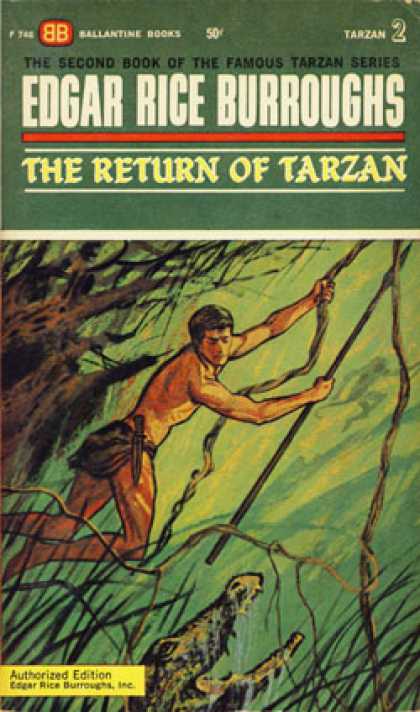 Ballantine Books - The Return of Tarzan - Edgar Rice Burroughs