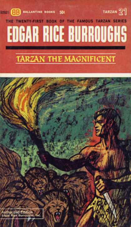 Ballantine Books - Tarzan the Magnificent (vintage Ballantine U2021)