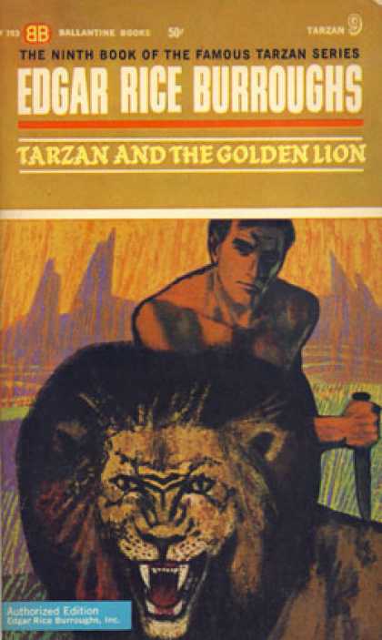 Ballantine Books - Tarzan and the Golden Lion - Edgar Rice Burroughs