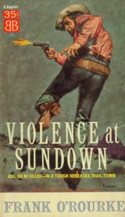 Ballantine Books - Violence at Sundown - Frank O'rourke