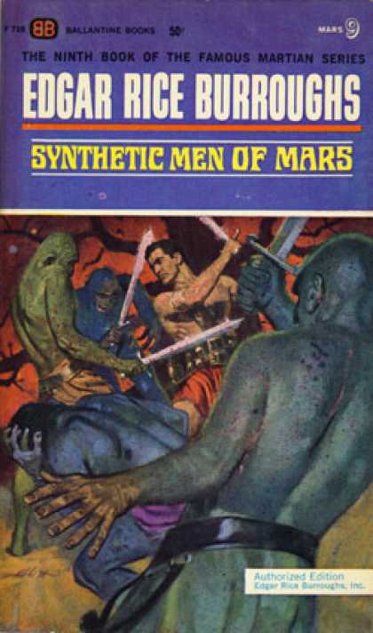 Ballantine Books - Synthetic Men of Mars - Edgar Rice Burroughs