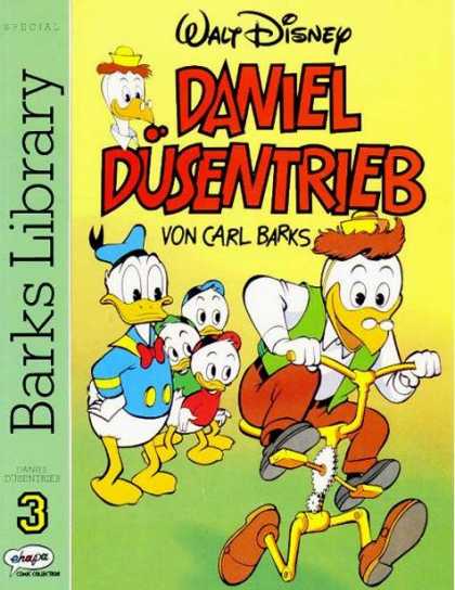 Barks Library 3 - Donald Ducks - Children Ducks - Bicycle That Walks - Watching - Riding