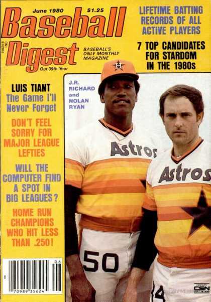 Baseball Digest - June 1980