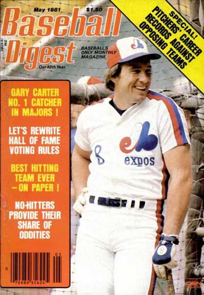 Baseball Digest - May 1981