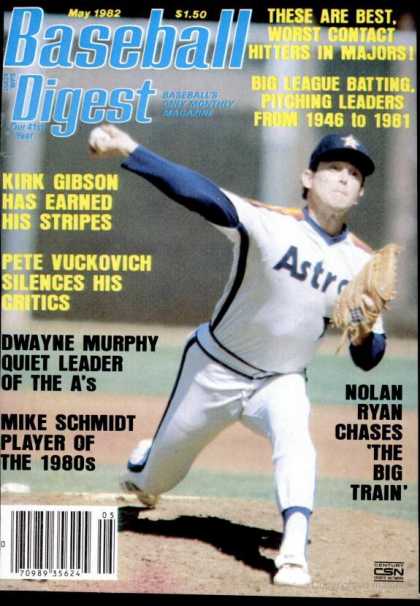 Baseball Digest - May 1982