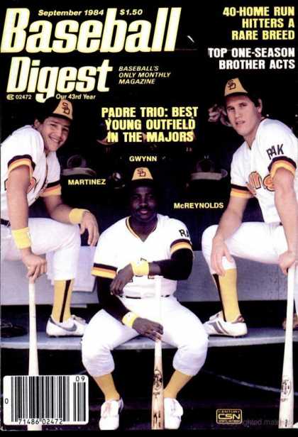 Baseball Digest - September 1984