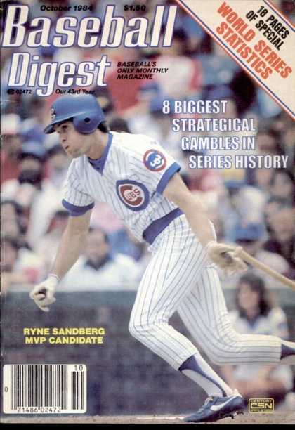 Baseball Digest - October 1984