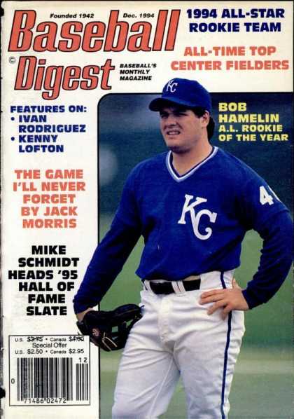 Baseball Digest - December 1994