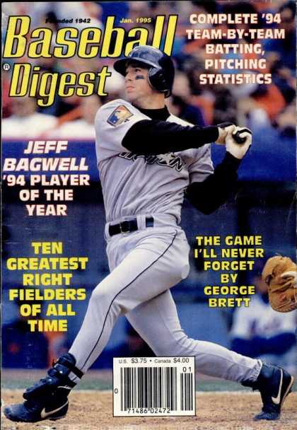 Baseball Digest - January 1995