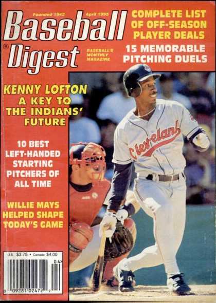 Baseball Digest - April 1995