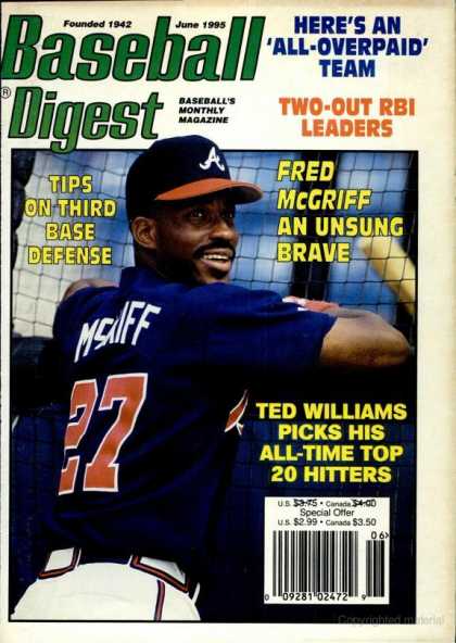 Baseball Digest - June 1995