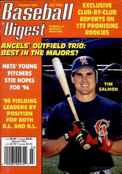 Baseball Digest - March 1996