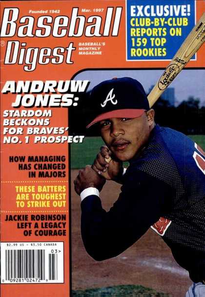 Baseball Digest - March 1997