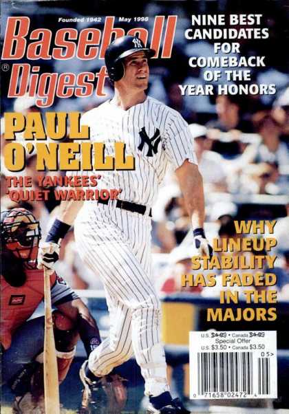 Baseball Digest - May 1998