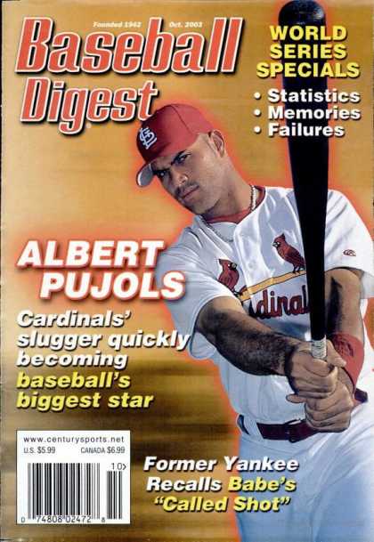 Baseball Digest - October 2003