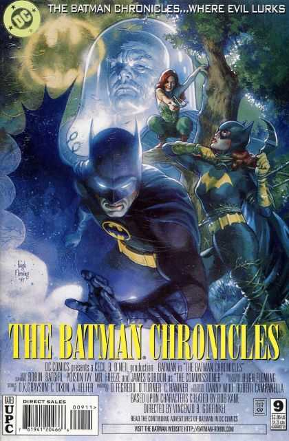 Batman Chronicles 9 - Dc - Bat Girl - White Eyes - Head In A Glass - Boomerang