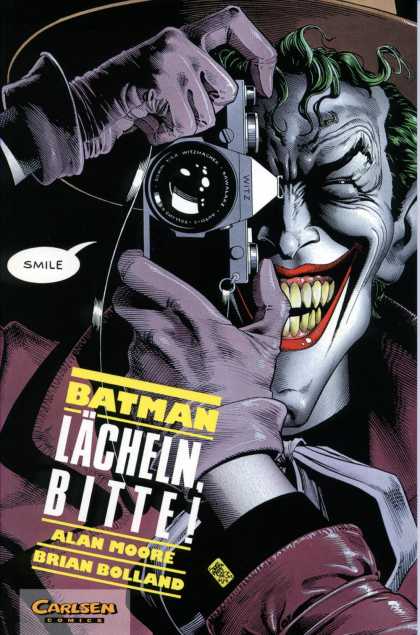 Batman (German) 5 - Camera - The Joker - Smile - Green Hair - Sharp Teeth