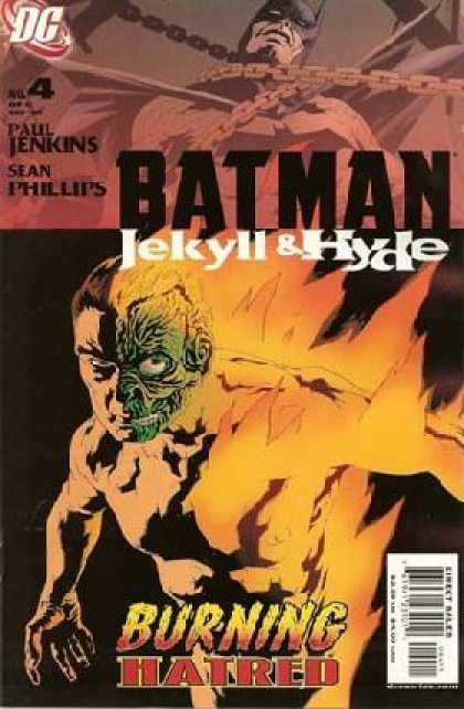 Batman: Jekyll & Hyde 4 - Dc - Paul Jenkins - Sean Phillips - Fire - Chains