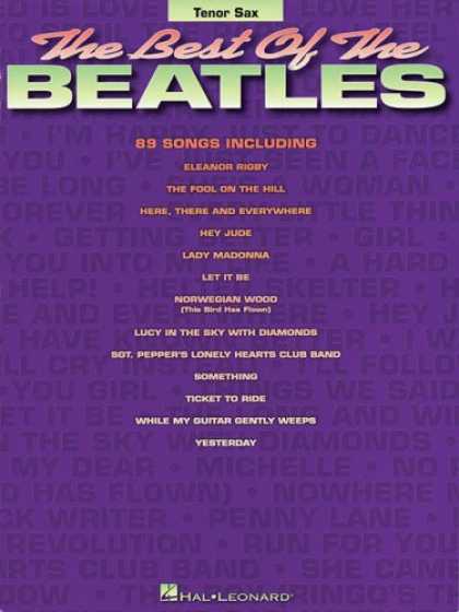 Beatles Books - Best of the Beatles for Tenor Sax