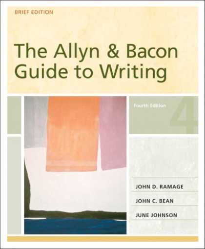 Bestsellers (2007) - Allyn & Bacon Guide to Writing, Brief Edition, The (4th Edition) by John D. Rama
