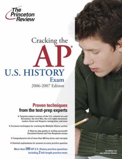 Bestsellers (2007) - Cracking the AP U.S. History Exam, 2006-2007 Edition (College Test Prep) by Prin