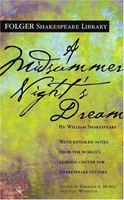 Bestsellers (2007) - A Midsummer Night's Dream (New Folger Library Shakespeare) by William Shakespear