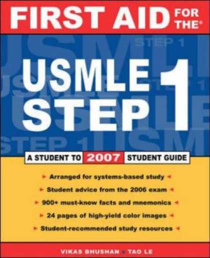 Bestsellers (2007) - First Aid for the USMLE Step 1: 2007 (First Aid for the Usmle Step 1) by Vikas B