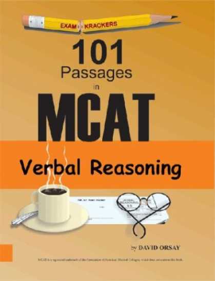 Bestsellers (2007) - Examkrackers 101 Passages in MCAT Verbal Reasoning (Examkrackers) by David Orsay