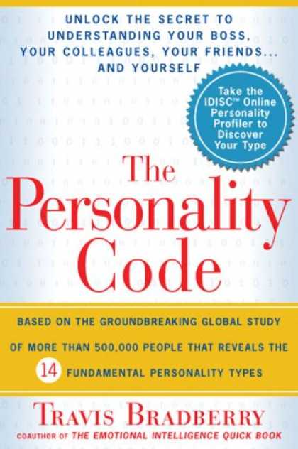 Bestsellers (2007) - The Personality Code by Travis Bradberry