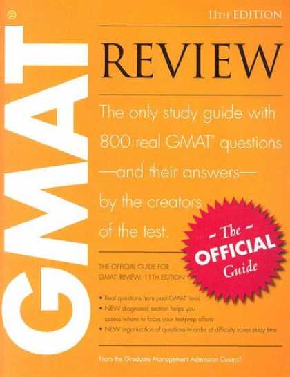 Bestsellers (2008) - The Official Guide for GMAT Review, 11th Edition by Graduate Management Admissio