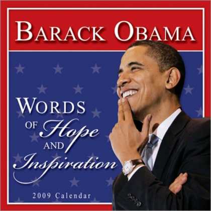 Bestsellers (2008) - 2009 Barack Obama wall calendar: Words of Hope and Inspiration by Inc. Sourceboo