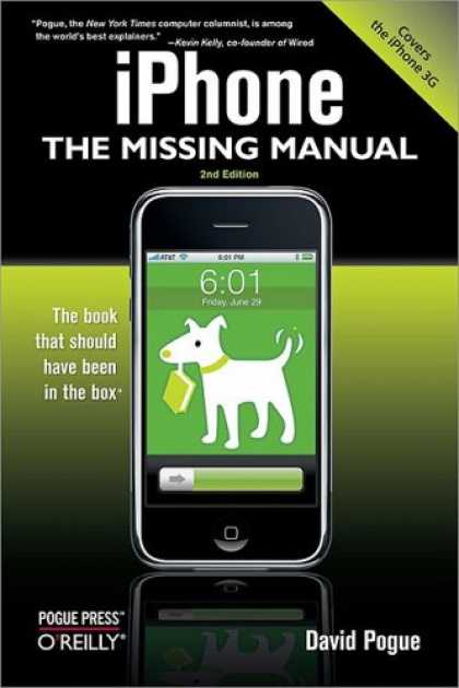 Bestsellers (2008) - iPhone: The Missing Manual: Covers the iPhone 3G by David Pogue