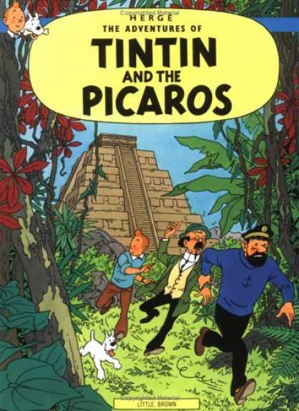 Bestselling Comics (2006) - Tintin and the Picaros (The Adventures of Tintin) by Herge - Tintin - Tin Tin - Picaros - Pyramid - Escape