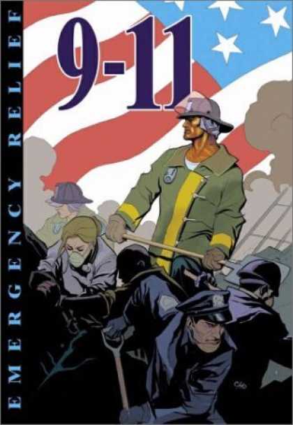 Bestselling Comics (2006) - 9-11: Emergency Relief by various - 9-11 - Rescue - Fireman - Police Man - Emergency Relief