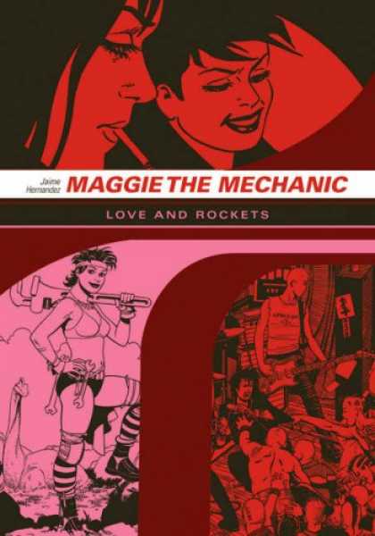 Bestselling Comics (2007) - Maggie the Mechanic - Maggie The Mechanic - Love And Rockets - Cigarette - Women - Faces