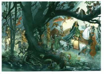 Bestselling Comics (2007) - Drawing Down the Moon: The Art of Charles Vess by Charles Vess