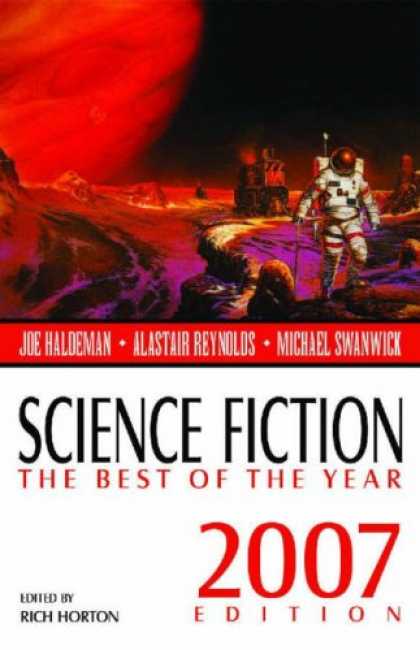 Bestselling Comics (2007) - Science Fiction: The Best of the Year, 2007 Edition (Science Fiction: The Best o - Astronaut - Rich Horton - Space Walk - Castles - Fire In The Sky