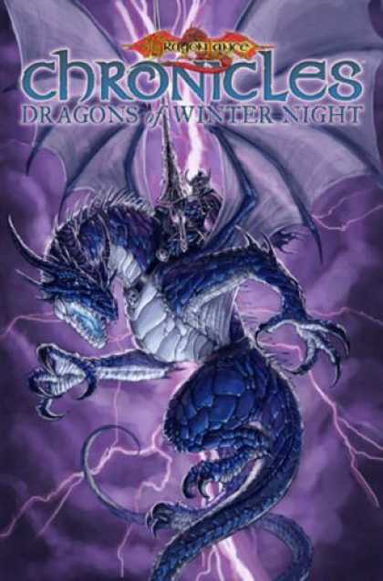 Bestselling Comics (2007) - Dragonlance - Chronicles Volume 2: Dragons Of Winter Night (Dragonlance Chronicl - Dragon - Lightning - Wings - Scales - Long Tail