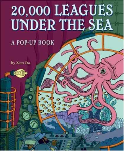 Bestselling Comics (2008) - 20,000 Leagues Under the Sea: A Pop-Up Book (Pop Up Book) by Sam Ita - Octopus - A Pop-up Book - Sam Ita - Illuminator - Man