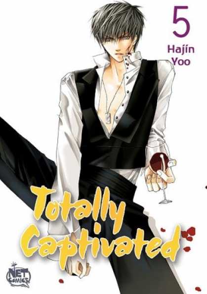 Bestselling Comics (2008) - Totally Captivated: Volume 5 (v. 5) by Hajin Yoo - Net Comics - Hajin Yoo - Totally Captivated - Red Wine - Silver Necklace
