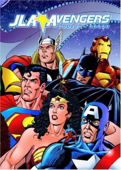 Bestselling Comics (2008) - JLA/Avengers (DC and Marvel Comics) by Kurt Busiek - Superhero - Batman - Ironman - Costumes - Superman