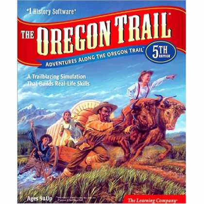 Bestselling Games (2007) - LEARNING COMPANY Oregon Trail 5th Edition (Windows/Macintosh)