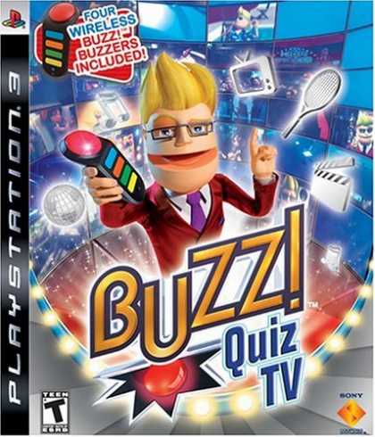 Bestselling Games (2008) - Buzz! Quiz TV Bundle