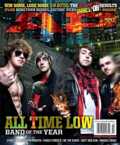 Bestselling Magazines (2008) - Alternative Press