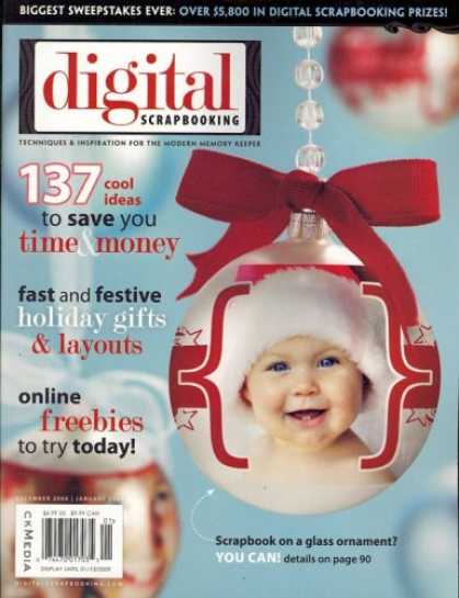 Bestselling Magazines (2008) - Digital Scrapbooking, December/January 2009 Issue